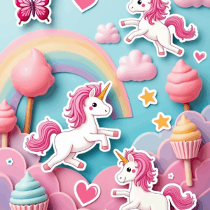 Kids Stickers - Sheet v60